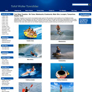 Online Store Using ShopSite Shopping Cart Software - Total Water Towables
