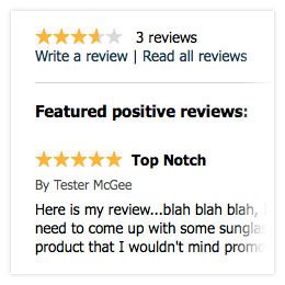 Customer Reviews