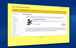 ShopSite Shopping Cart Quick Congruence Built In Template