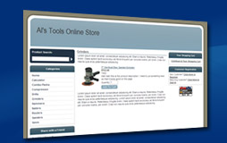 ShopSite Shopping Cart Quick Curved Built In Template