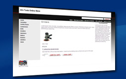 ShopSite Shopping Cart Quick Gradient Built In Template