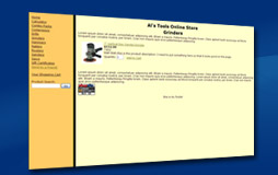 ShopSite Shopping Cart Sidebar Built In Template