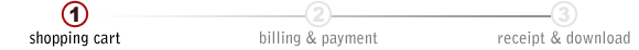 Step 1 - Your Shopping Cart