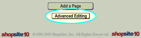 Click the Advanced Editing button to switch to advanced editing mode.