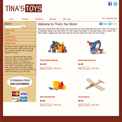Cross Sell ShopSite Template