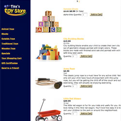 Lefty ShopSite Template