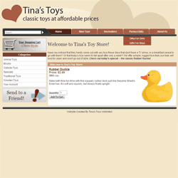 Sleek ShopSite Template