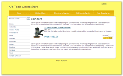 Congruence ShopSite Template
