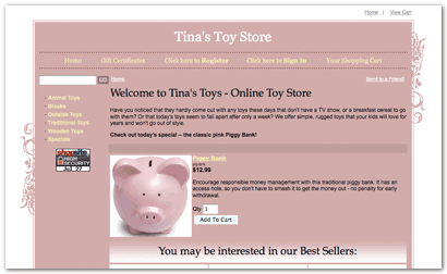 Leaf ShopSite Template