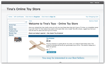 Slate Accent ShopSite Template
