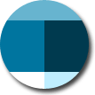 Blues Mondrian Theme - click to view full page