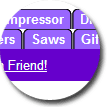 Purple Tabbed Navigation Theme - click to view full page