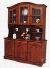 3 Door Arched China Cabinet