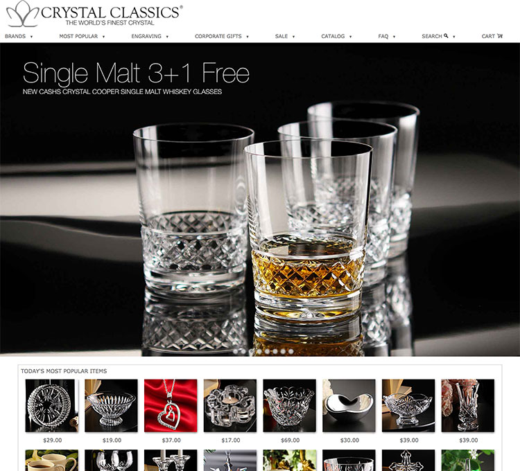 Crystal Classics Online Store