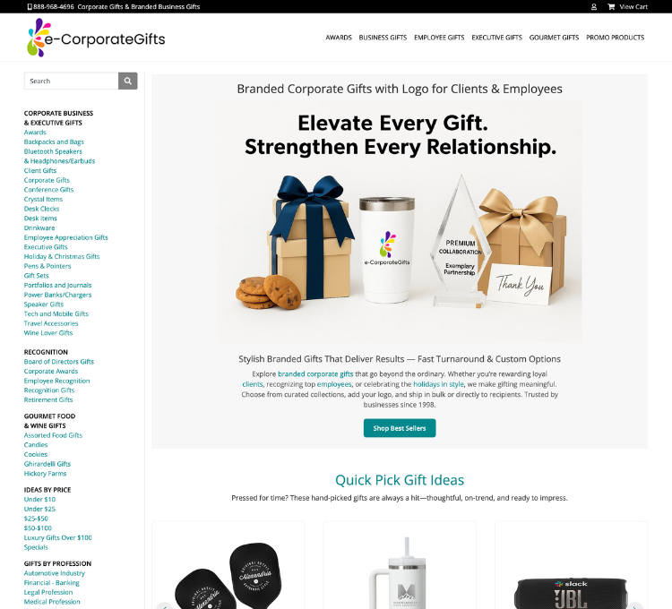 E-CorporateGifts Online Store