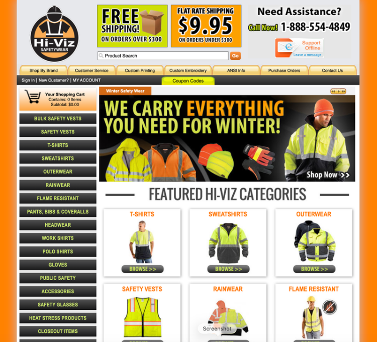 Hi Viz Safety Wear Online Store