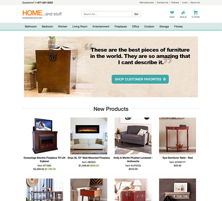 Home And Stuff Online Store