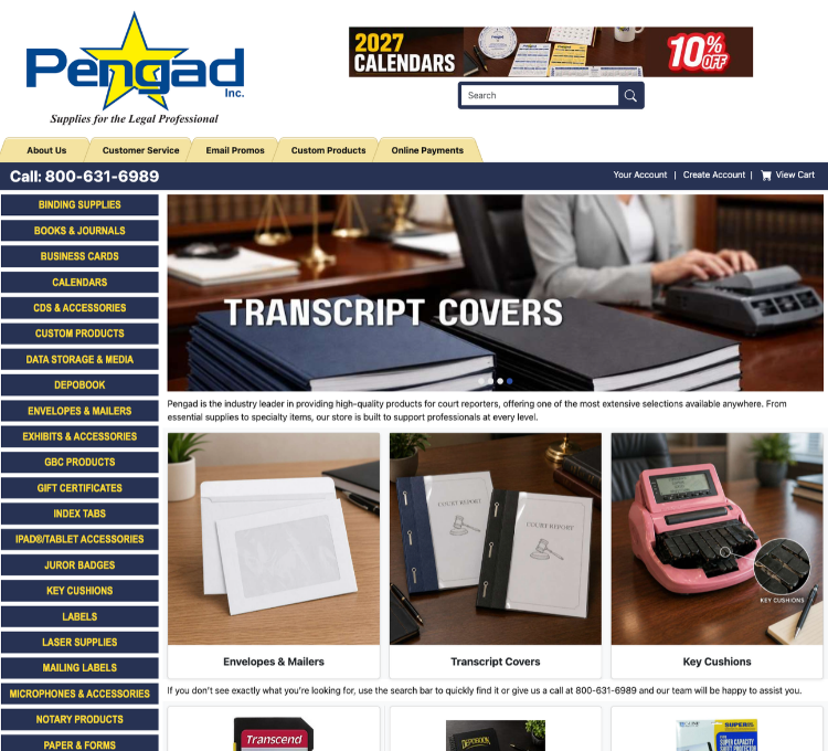 Pengad Online Store