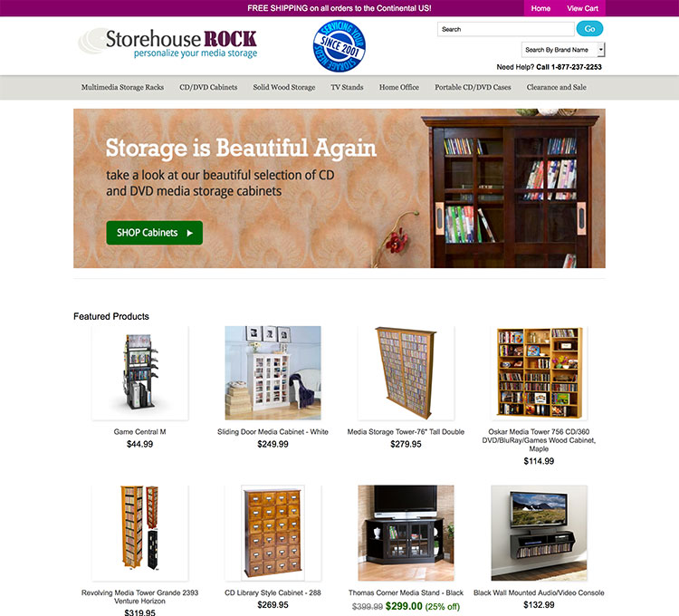 Store House Rock Online Store
