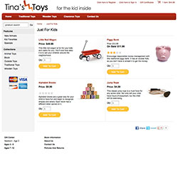 Dynamic ShopSite Template