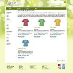 Lights ShopSite Template