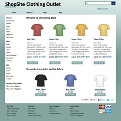 Smooth ShopSite Template
