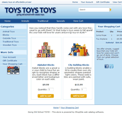 Square ShopSite Template