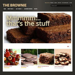 Brownie ShopSite Template