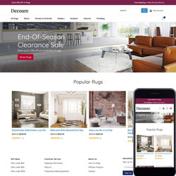 Bootstrap Based Decoure ShopSite Template