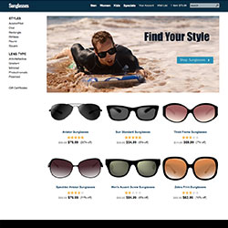 Ever Short Nav ShopSite Template