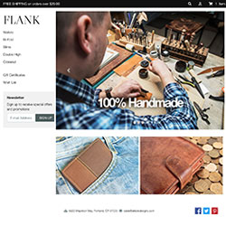 Bootstrap Based Flank ShopSite Template