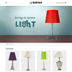 Bootstrap Based Lighthearted ShopSite Template