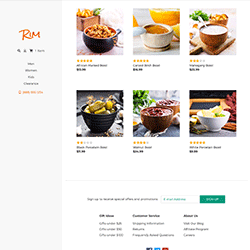 Bootstrap Based Rim ShopSite Template