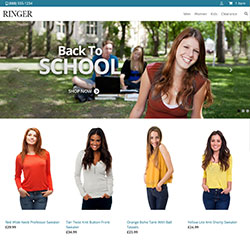 Bootstrap Based Ringer ShopSite Template