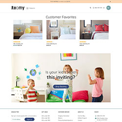 Bootstrap Based Roomy ShopSite Template