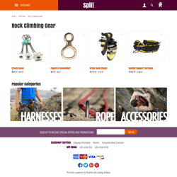 Bootstrap Based Split ShopSite Template