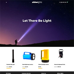 Bootstrap Based Stalwart ShopSite Template