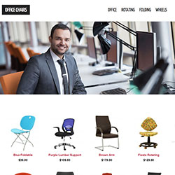 White ShopSite Template