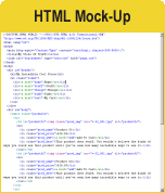 HTML Mock-Up